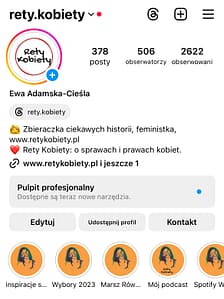 Instagram Rety Kobiety